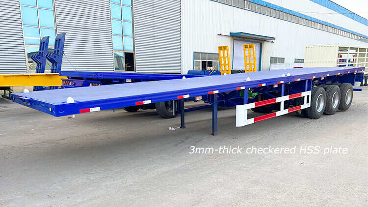 40ft 3 Axle Flatbed Trailer for Sale in Malawi