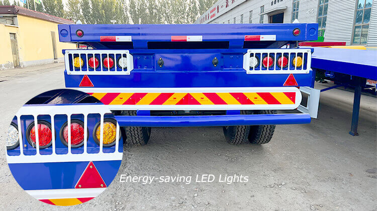 40ft 3 Axle Flatbed Trailer for Sale in Malawi