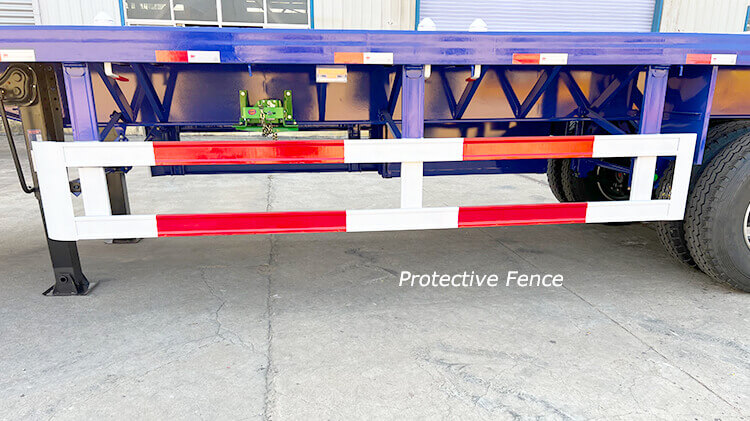 40ft 3 Axle Flatbed Trailer for Sale in Malawi