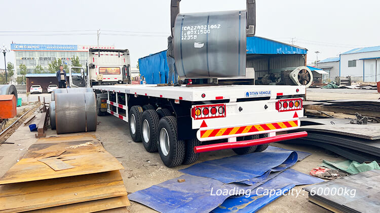3 Axle Flatbed Semi Trailer for Sale Price in Malawi