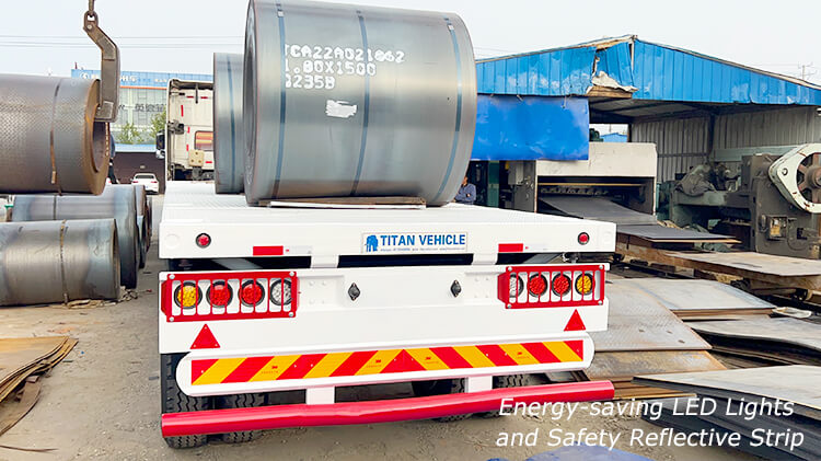 3 Axle Flatbed Semi Trailer for Sale Price in Malawi