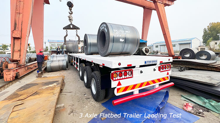 3 Axle Flatbed Semi Trailer for Sale Price in Malawi