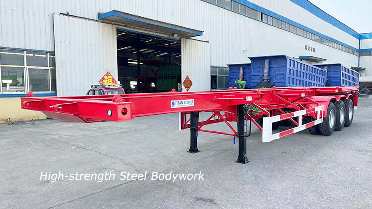 3 Axle 40ft Container Trailer for Sale Price in Malawi