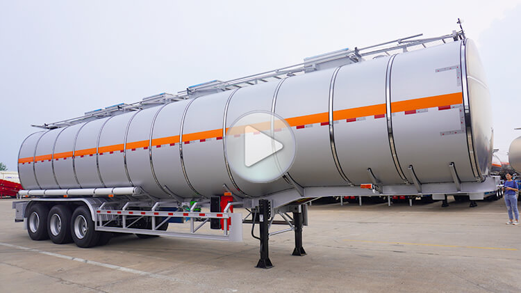 3 Axle 50000 Liters Stainless Steel Tanker for Sale in Malawi