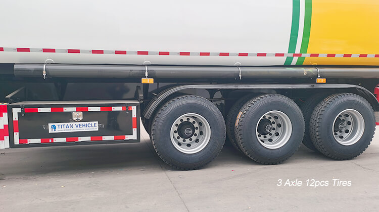 3 Axle 45000 Liters Fuel Tanker Trailer for Sale Price in Malawi