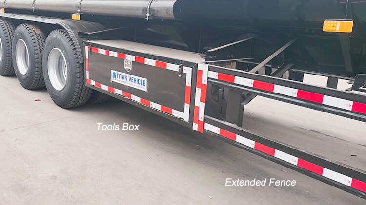 3 Axle 45000 Liters Fuel Tanker Trailer for Sale Price in Malawi