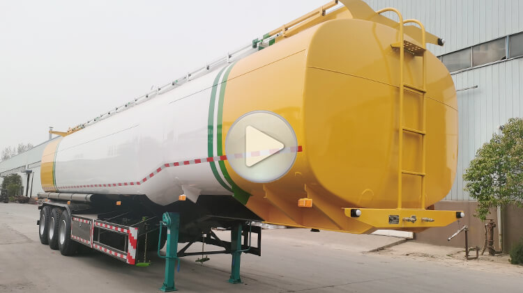 3 Axle 45000 Liters Fuel Tanker Trailer for Sale Price in Malawi
