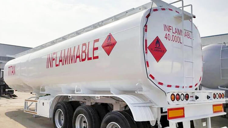 3 Axle 40000 Liters Diesel Tanker for Sale in Malawi