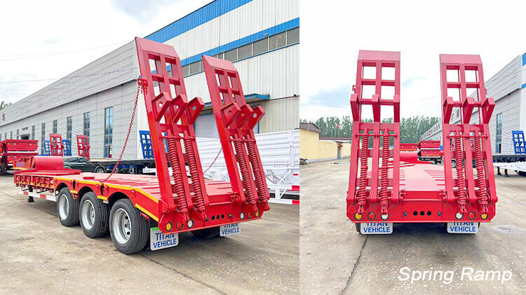 3 Axle 60ton Semi Low Bed Trailer for Sale Price in Malawi