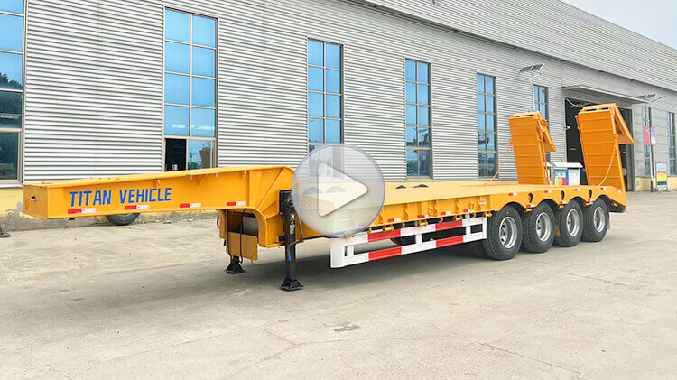 4 Axle Low Bed Trailer for Sale in Malawi