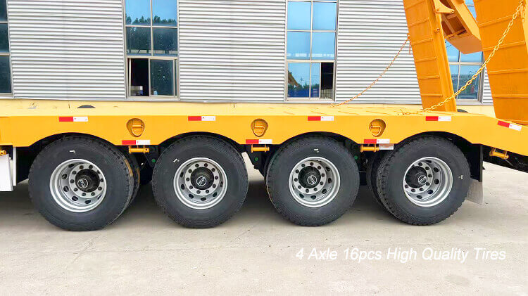 4 Axle Low Bed Trailer for Sale in Malawi