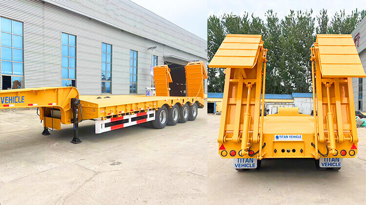4 Axle Low Bed Trailer for Sale in Malawi