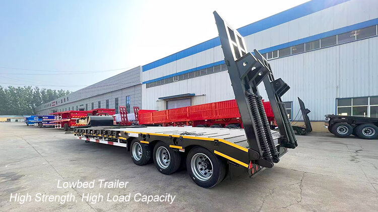 3 Axle Low Bed Trailer for Sale Price in Malawi