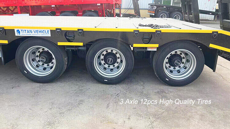 3 Axle Low Bed Trailer for Sale Price in Malawi
