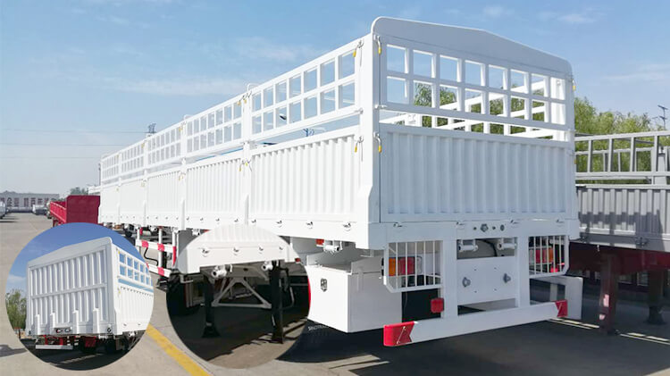 3 Axle 60ton Livestock Trailer for Sale Near Me in Malawi