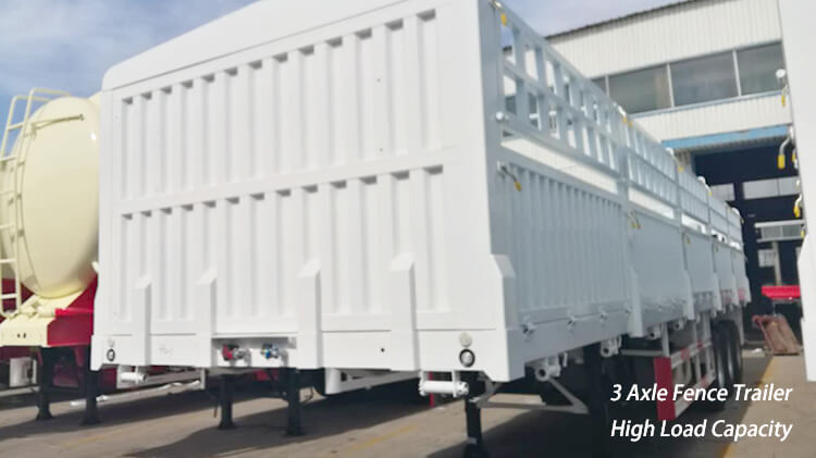 3 Axle 60ton Livestock Trailer for Sale Near Me in Malawi
