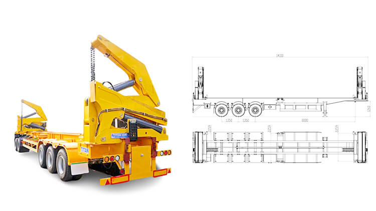 40ft Container Side Lifter for Sale in Malawi