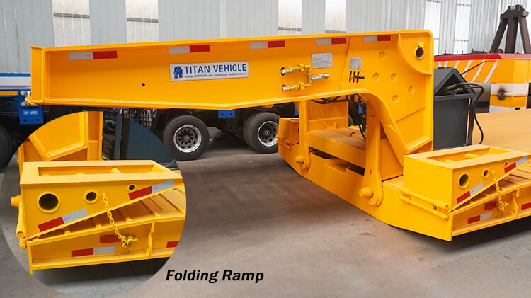 4 Axle 100ton Lowboy Trailer | Removable Gooseneck Trailer for Sale in Malawi