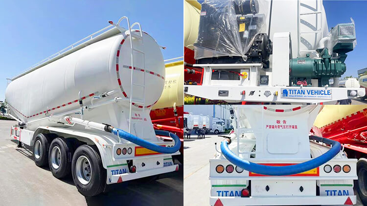 45 Cbm Dry Bulk Cement Tank Truck for Sale in Malawi