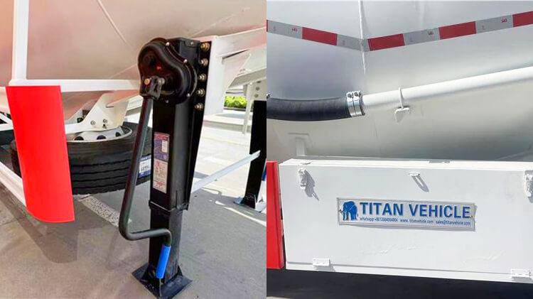 45 Cbm Dry Bulk Cement Tank Truck for Sale in Malawi