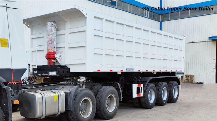3 Axle Hydraulic Dump Trailer for Sale in Malawi