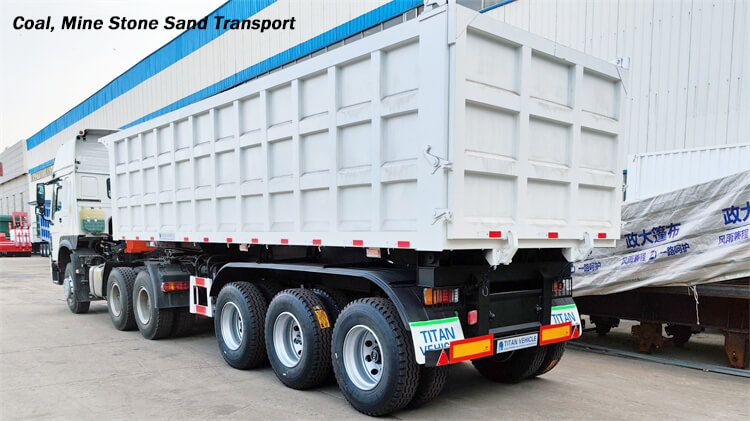 3 Axle Hydraulic Dump Trailer for Sale in Malawi