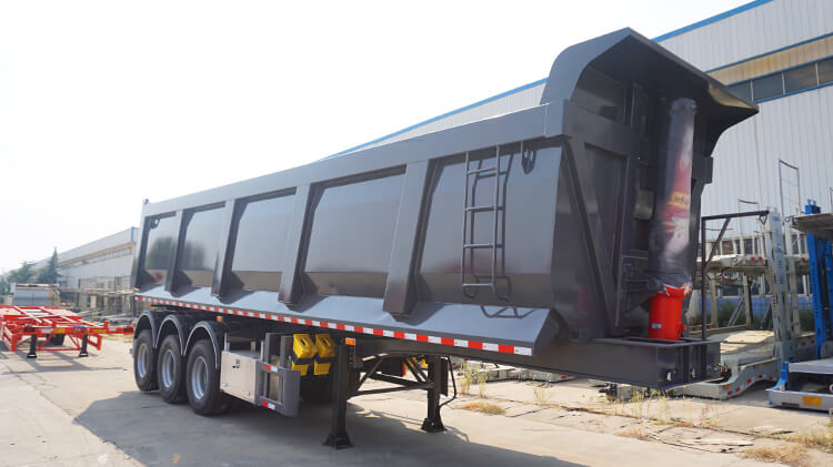 35 Cubic Tri Axle Semi Tipper Trailer for Sale in Malawi