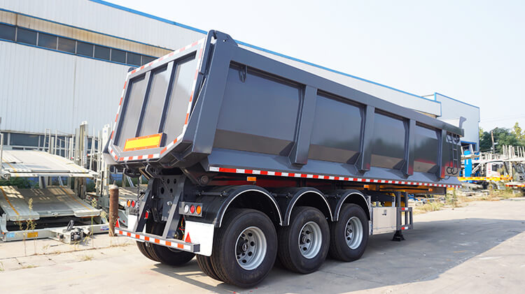 35 Cubic Tri Axle Semi Tipper Trailer for Sale in Malawi
