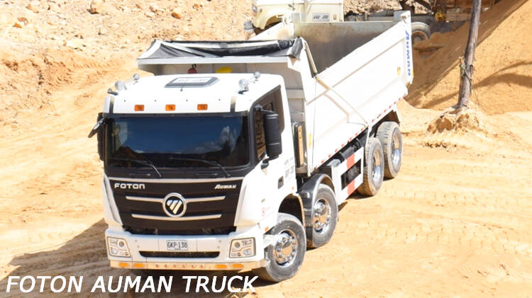 Foton Auman 8x4 Dump Truck for Sale in Malawi