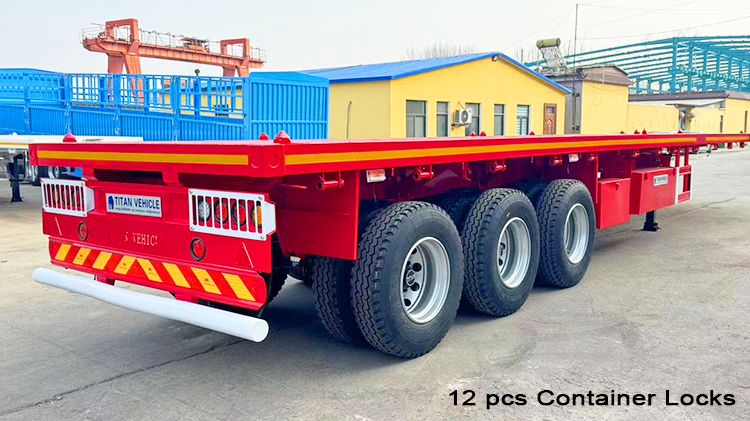 3 Axle Flatbed Trailer for Sale in Malawi