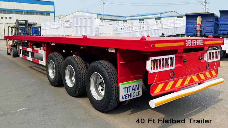 3 Axle Flatbed Trailer for Sale in Malawi