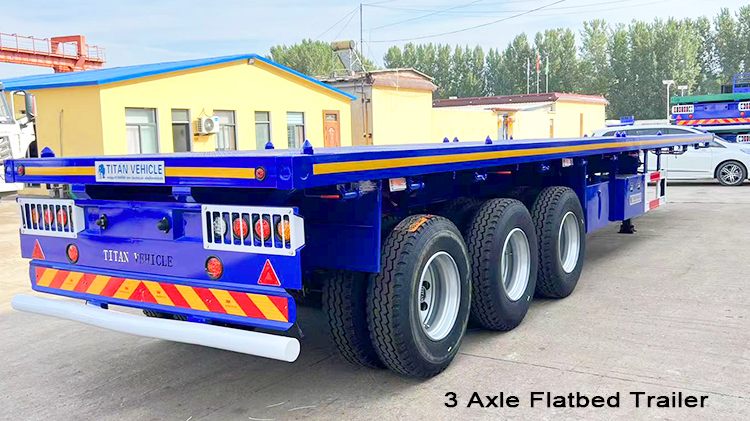 3 Axle Flatbed for Sale | Flat Bed Trailer for Sale in Malawi