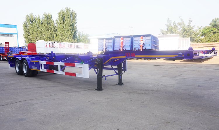 40ft Tri Axle Chassis | Container Trailer for Sale in Malawi