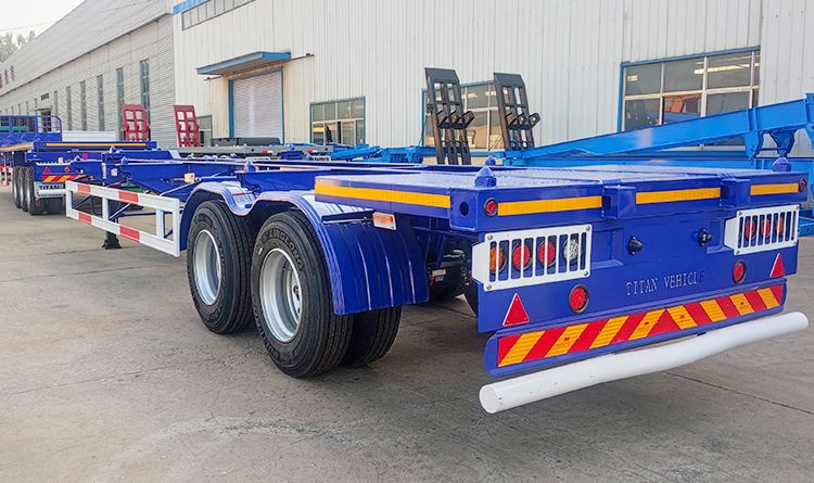 40ft Tri Axle Chassis | Container Trailer for Sale in Malawi