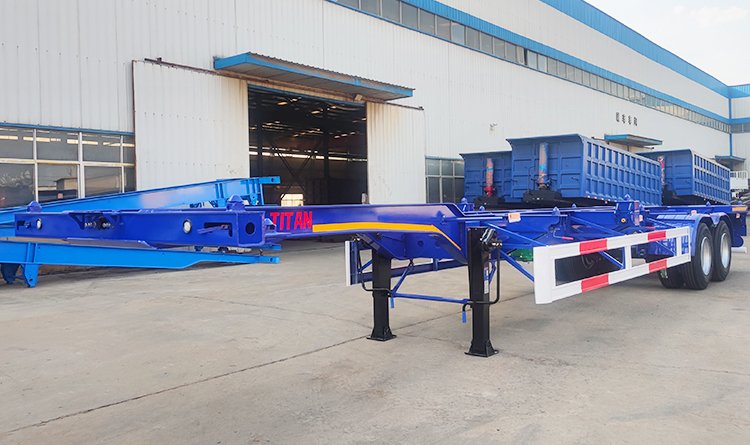 40ft Tri Axle Chassis | Container Trailer for Sale in Malawi