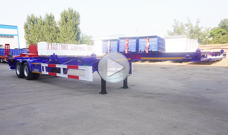 40ft Tri Axle Chassis | Container Trailer for Sale in Malawi