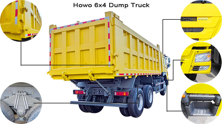 Sinotruk Howo 6x4 Dump Truck for Sale in Malawi