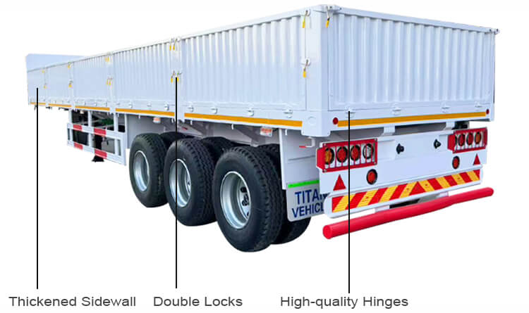Tri Axle Dropside Trailers for Sale in Malawi