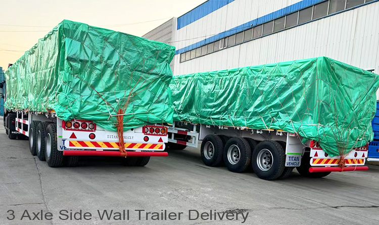 Tri Axle Dropside Trailers for Sale in Malawi