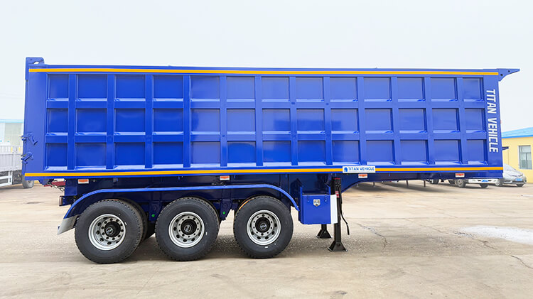 3 Axle Dump Semi Trailer for Sale in Malawi