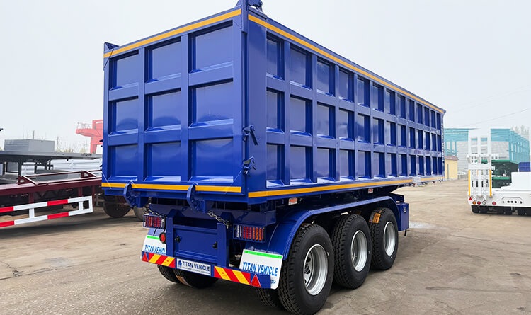 3 Axle Dump Semi Trailer for Sale in Malawi