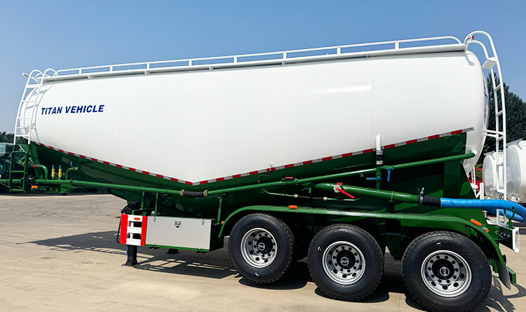 35 CBM Bulk Cement Tank Trailer for Sale in Malawi