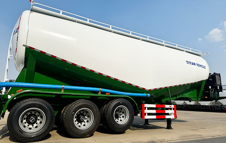 35 CBM Bulk Cement Tank Trailer for Sale in Malawi
