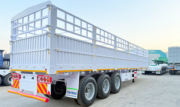 3 Axle Fence Semi Trailer for Sale in Malawi