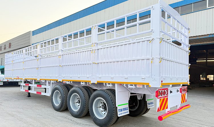 3 Axle Fence Semi Trailer for Sale in Malawi