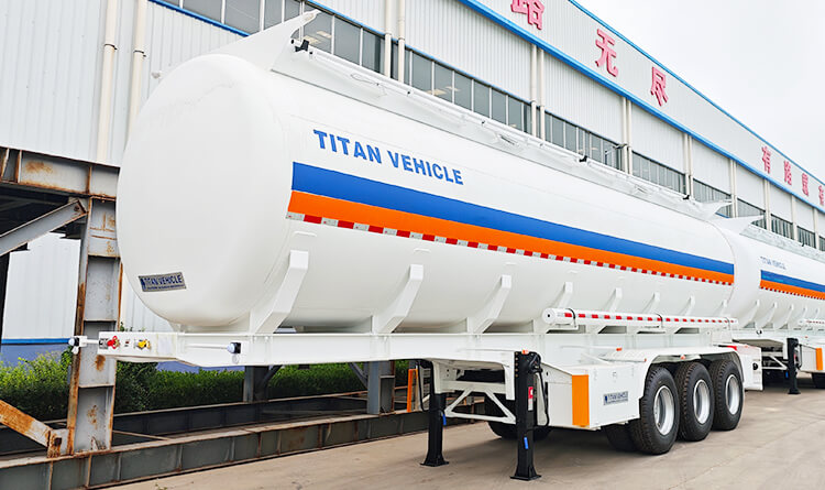 3 Axle 45000 Liters Crude Oil Tanker Trailer for Sale in Malawi