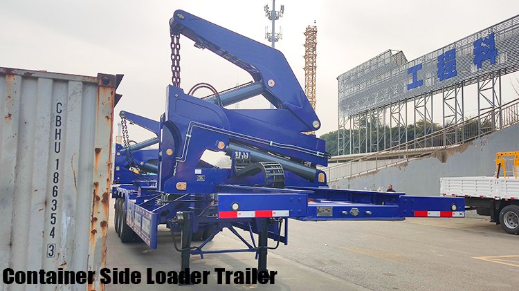 3 Axle 45 ton Container Sideloader Trailer for Sale in Malawi
