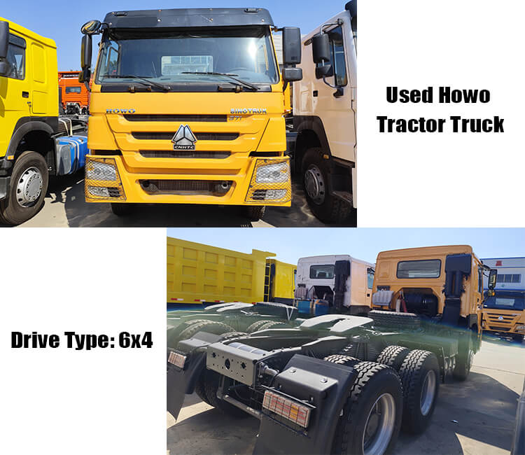 2nd Hand Sinotruk Howo 6x4 Tractor Truck for Sale in Malawi