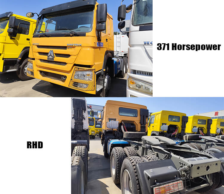 2nd Hand Sinotruk Howo 6x4 Tractor Truck for Sale in Malawi