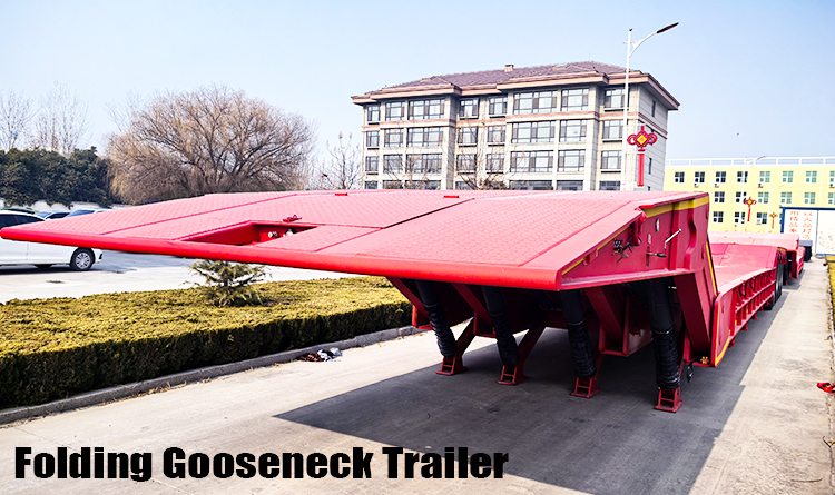 4 Axle Folding Gooseneck Trailer for Sale Price in Malawi